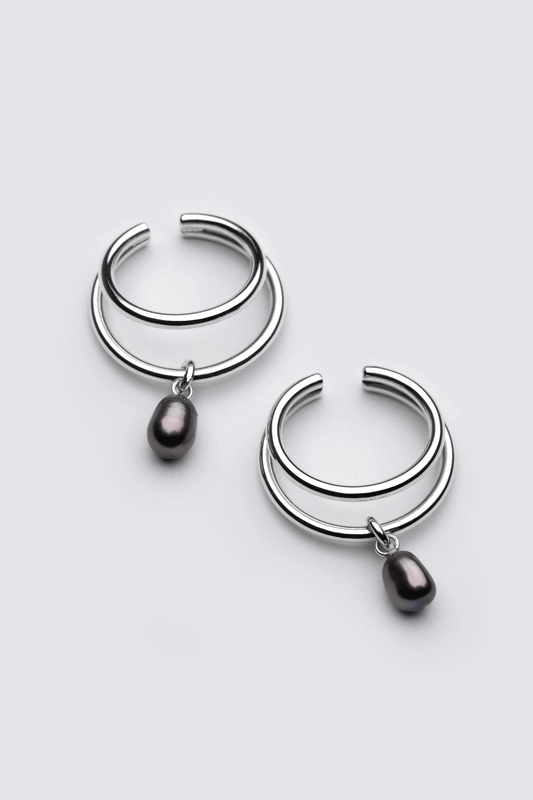 Crying Moon Earcuff